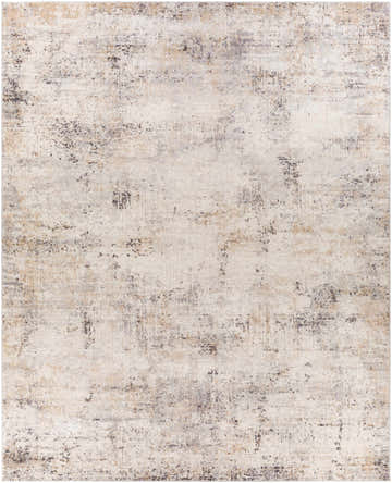 Close-up of the Braddyville Area Rug. Contemporary design with black, brown, cream, and gray tones. Design-Rectangle-71010