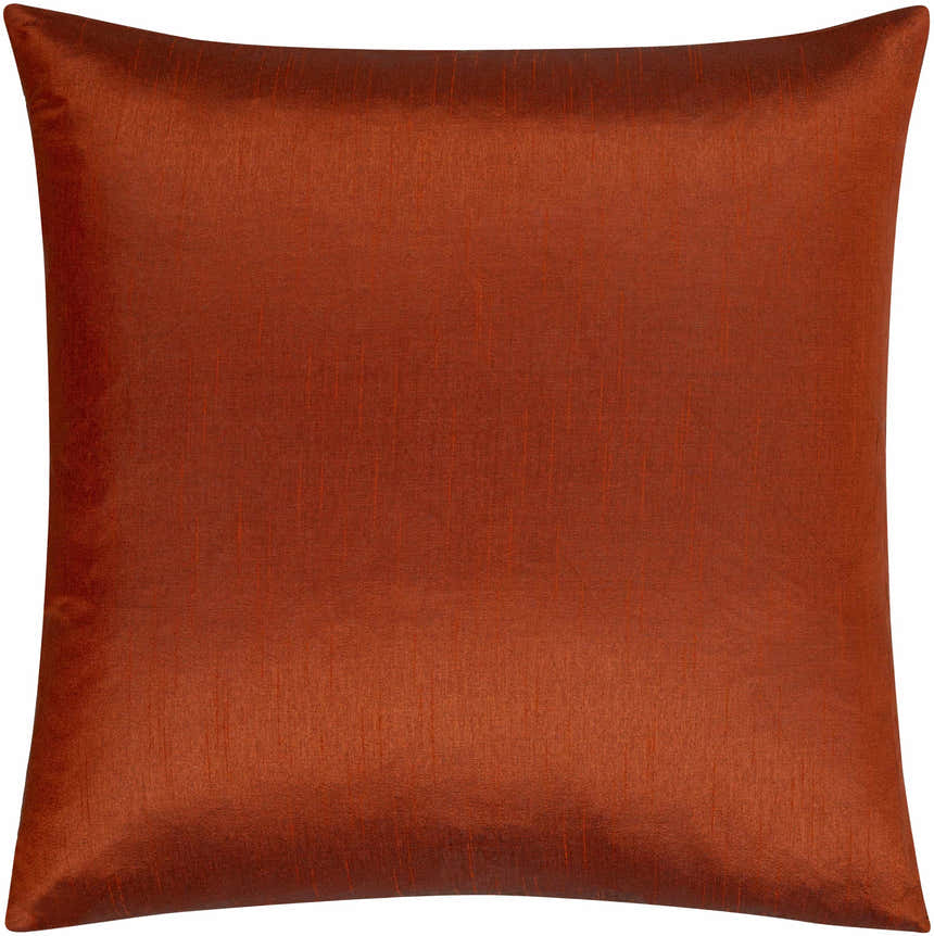 Bournemouth Rust Square Throw Pillow - Clearance