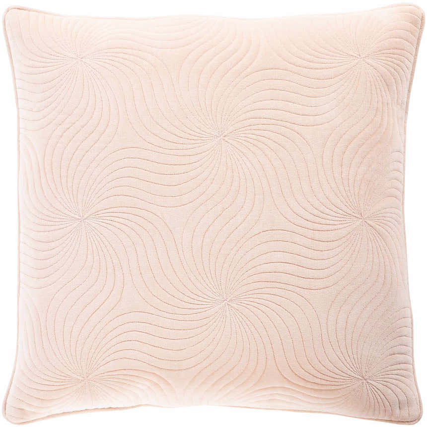 Bromley Blush Swirl Accent Pillow - Clearance