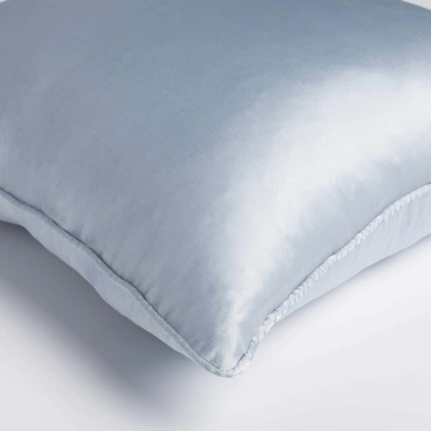 Bishopbriggs Light Blue Solid Throw Pillow - Clearance