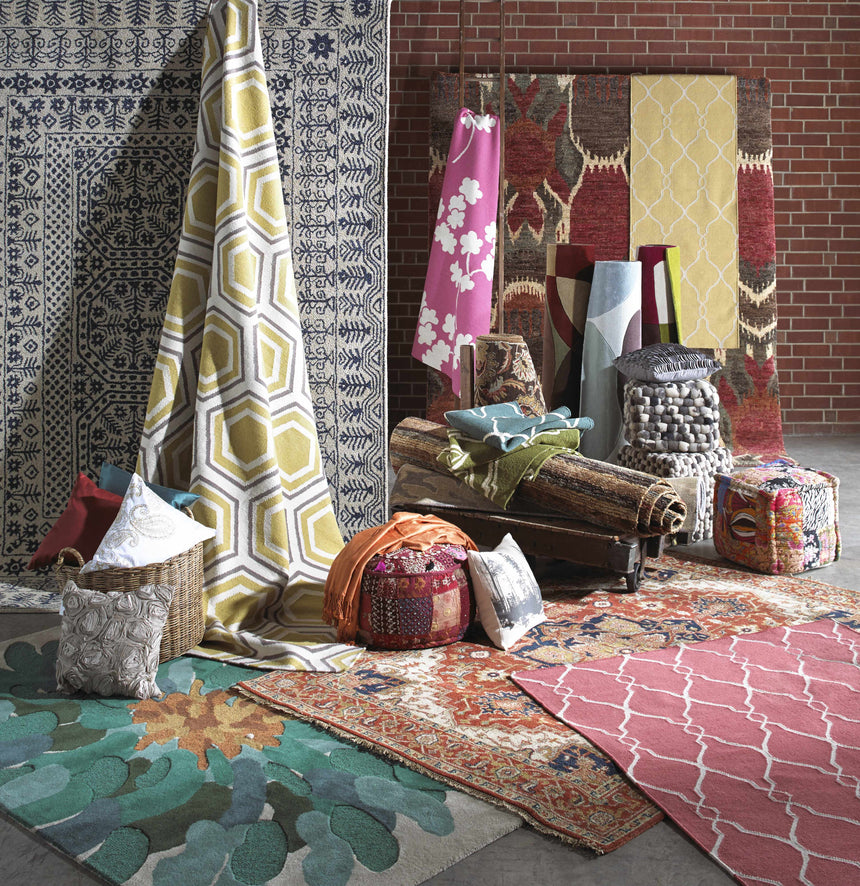 Welton Honeycomb Pattern Wool Rug - Clearance