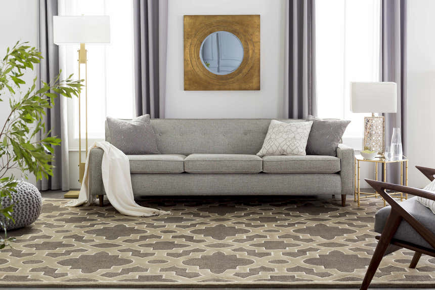 Temyasovo Wool Knitted Pouf - Clearance