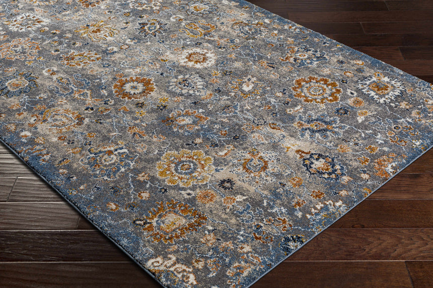 Cogan Gray Thick Rug