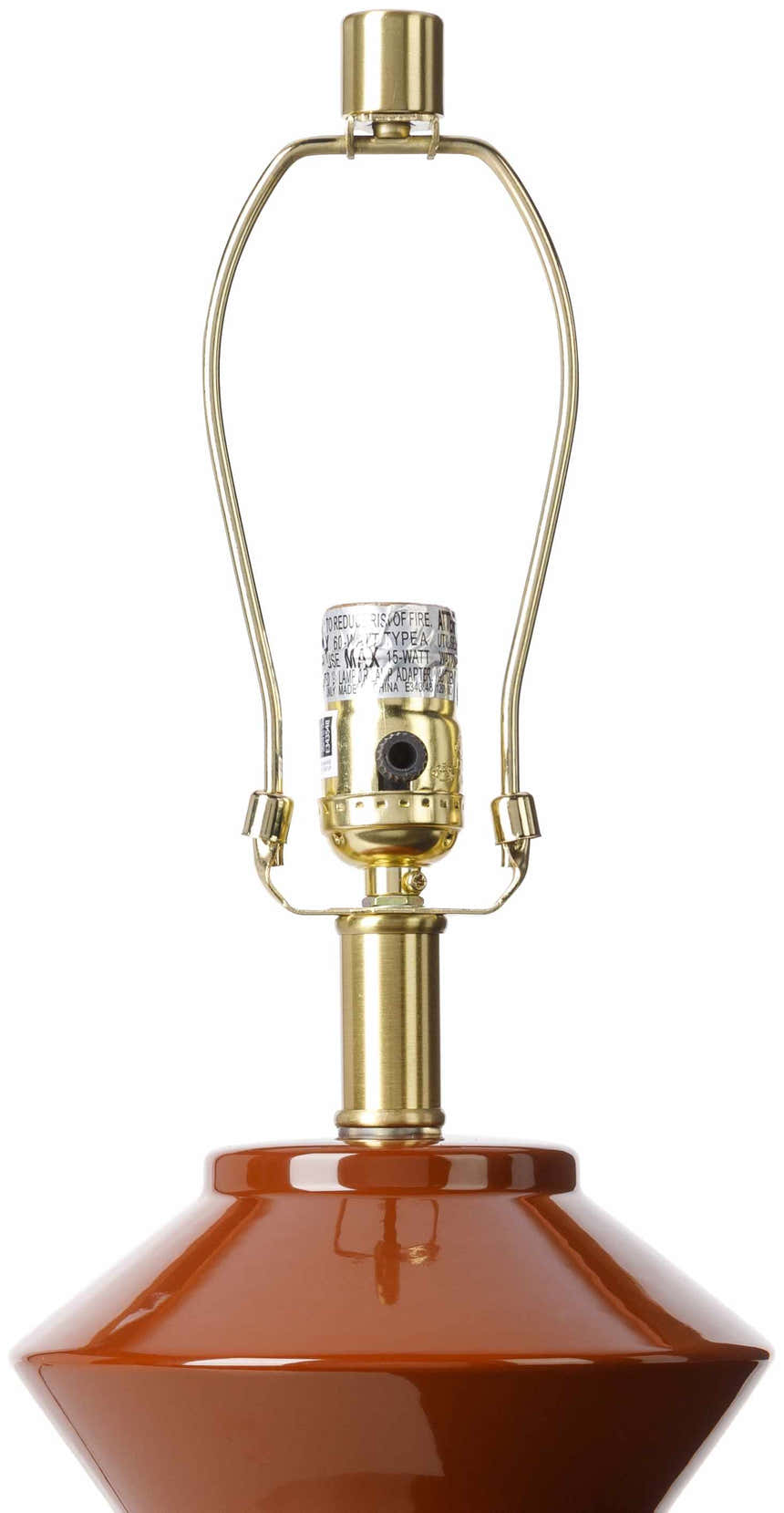 Coxquihui Burnt Orange Table Lamp