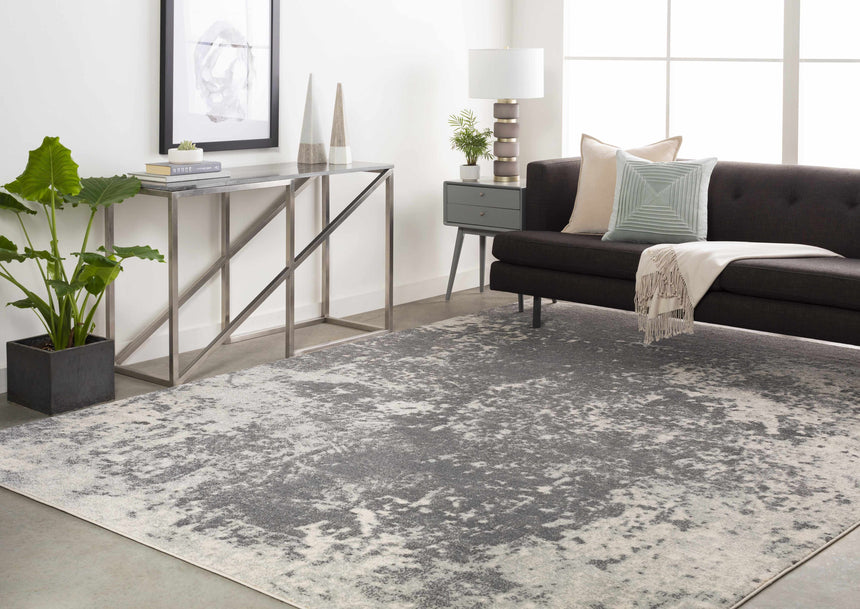 Chriesman Black/Beige Abstract Rug - Clearance