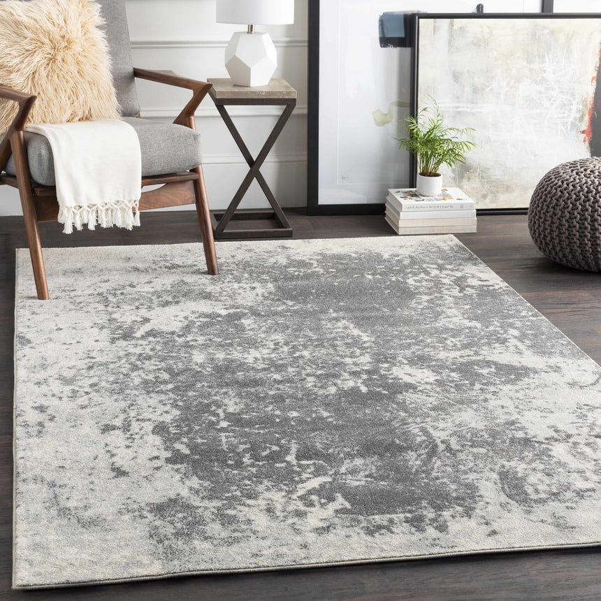 Chriesman Black/Beige Abstract Rug - Clearance
