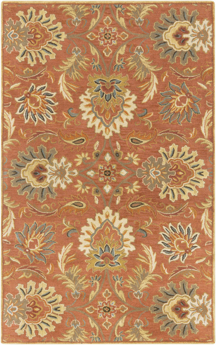 Chesterton Hand Tufted Orange 1112 Area Rug