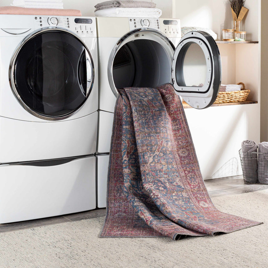 Clarin Washable Area Rug - Clearance
