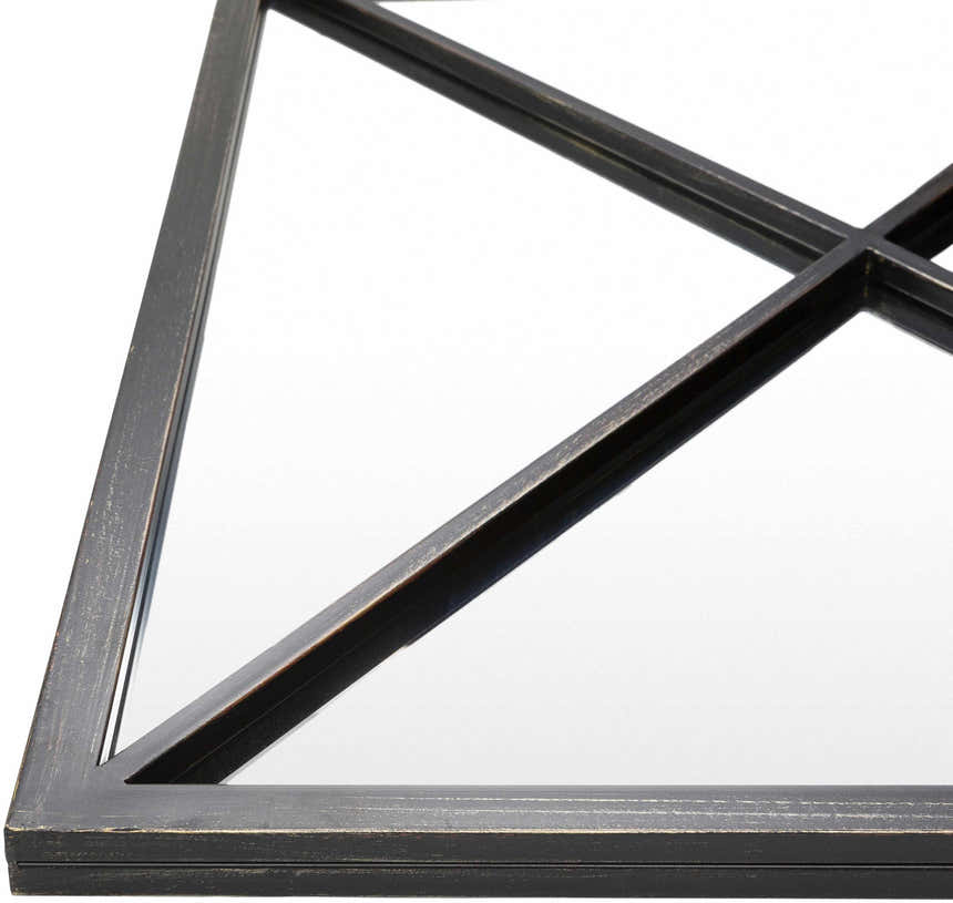 Candon Black Framed Mirror - Clearance