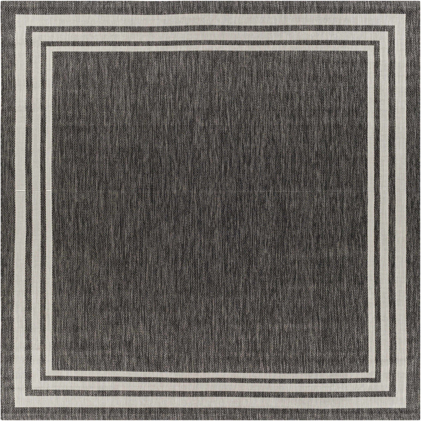 Coonamble Bordered Antrasit Rug