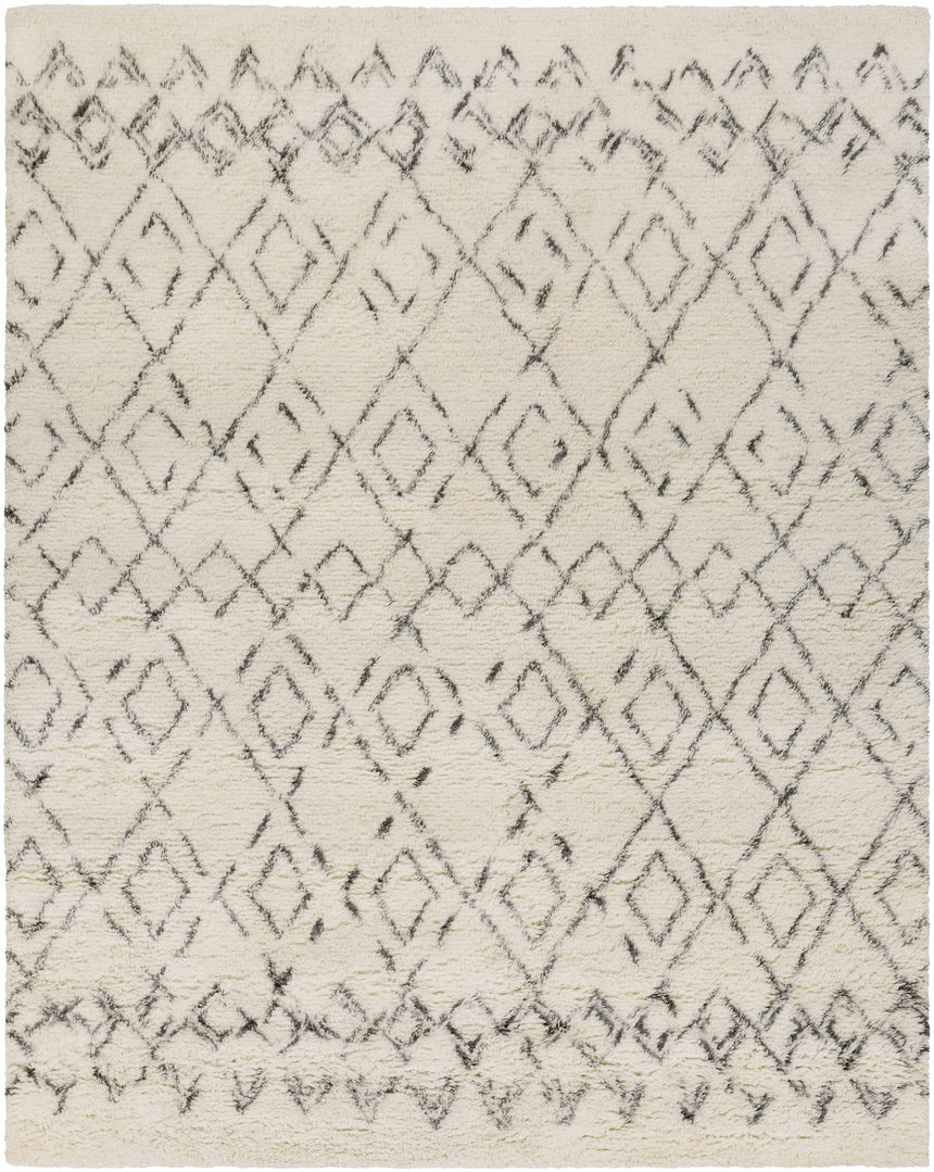Cotgrave 2x3 Cream Trellis Small Wool Rug - Clearance