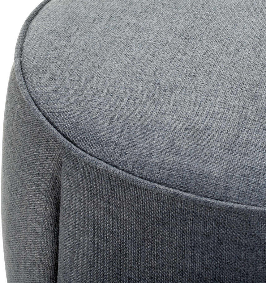Corbarieu Dark Red Ottoman - Clearance