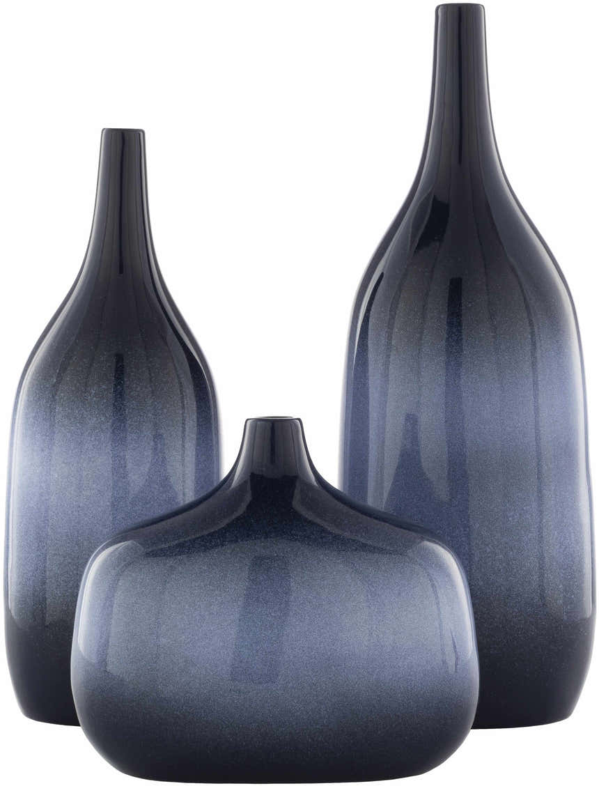 Cinigiano Blue Outdoor Vase
