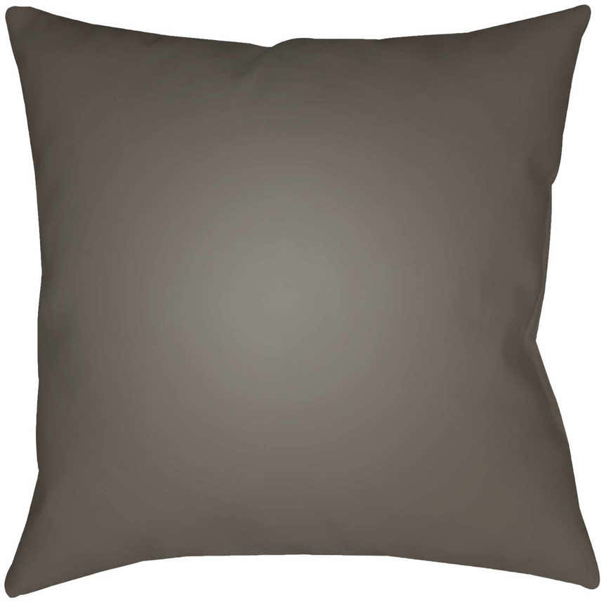 Halloween Eek Print Gray & White Outdoor Pillow