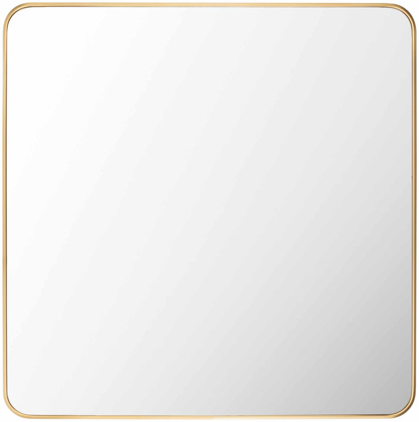 Ockenfels Modern Arched Gold Wall Mirror