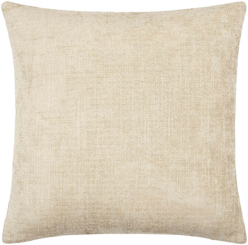 Aeneas Tan Throw Pillow
