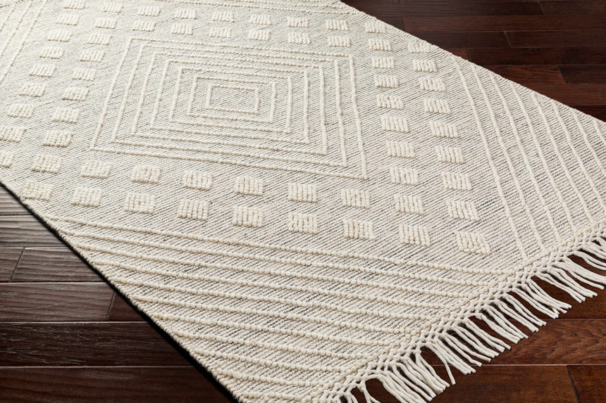 Dama Wool Rug with Tassels - Clearance