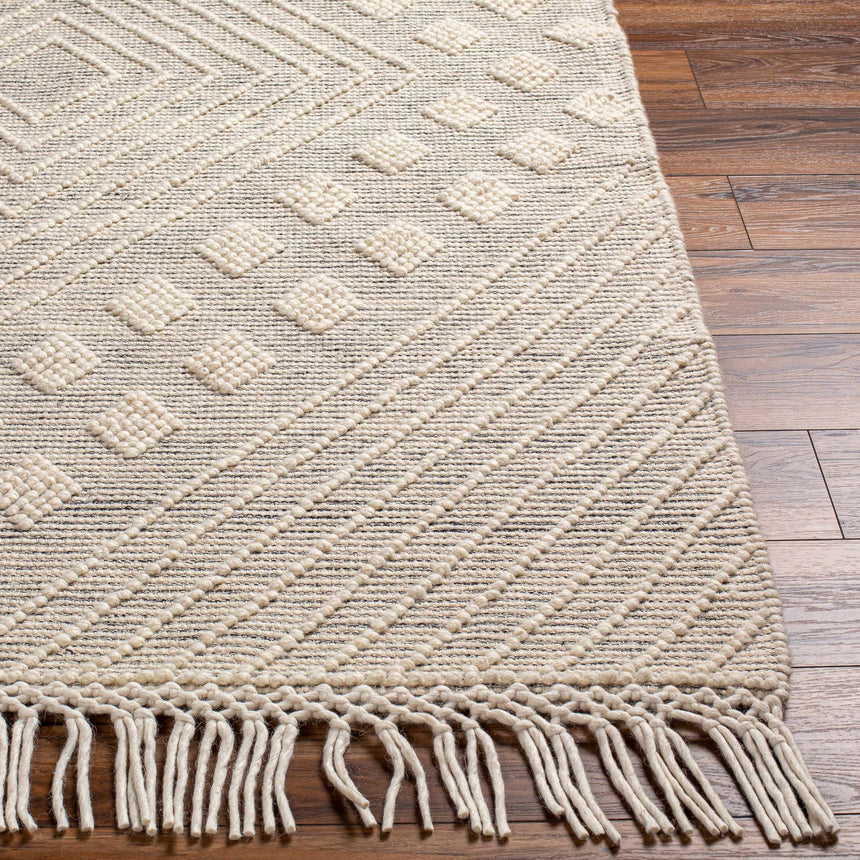 Dama Wool Rug with Tassels - Clearance