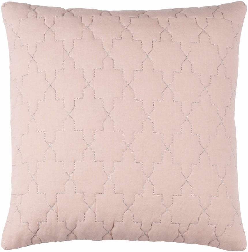 Edington Peach Diamond Print Throw Pillow - Clearance
