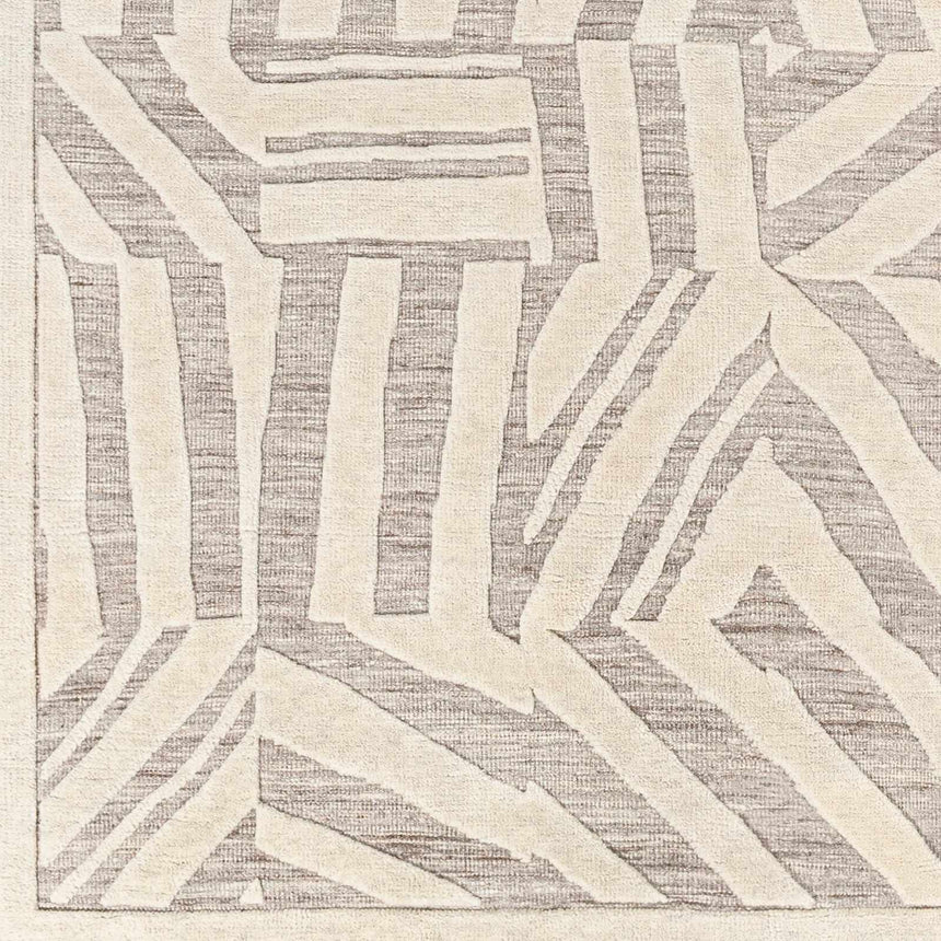 Elvan Premium Hand Knotted Wool Area Rug