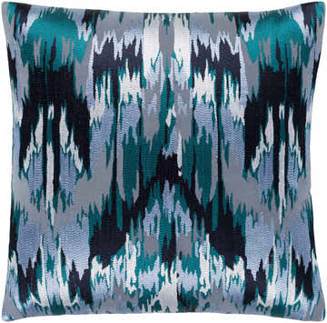 Encino Navy & Teal Gradient Accent Pillow - Clearance