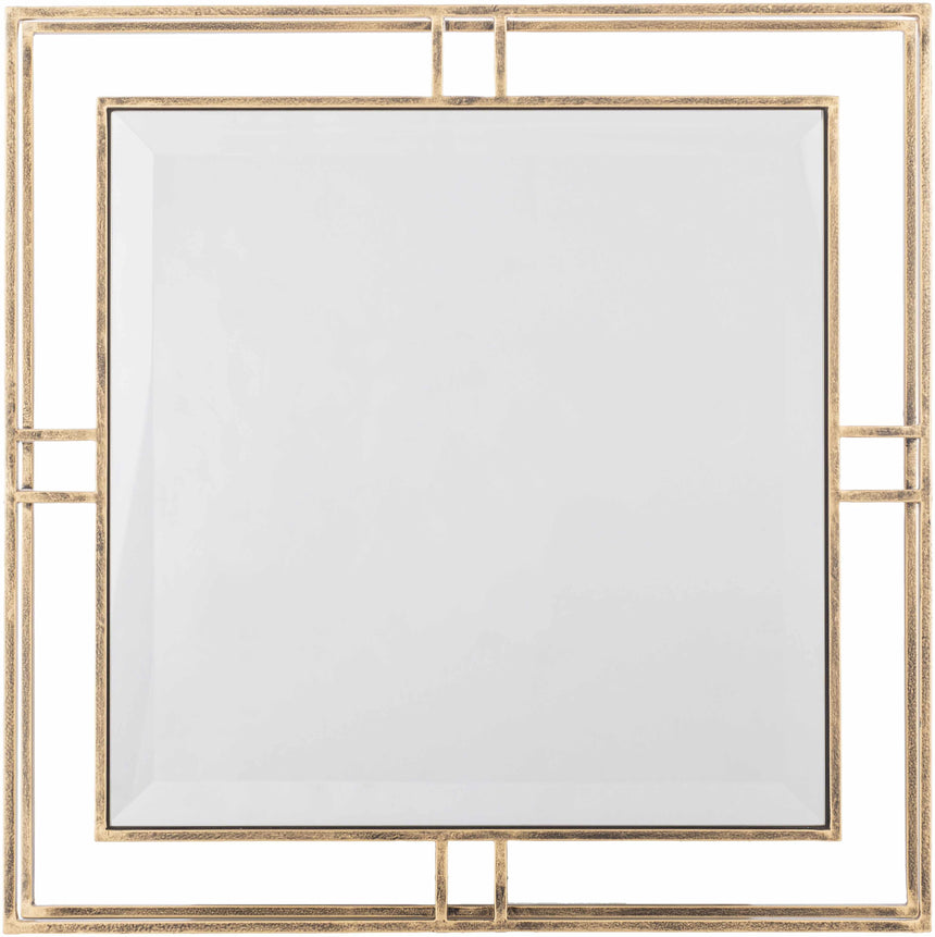 Entablado Gold Iron Wall Mirror