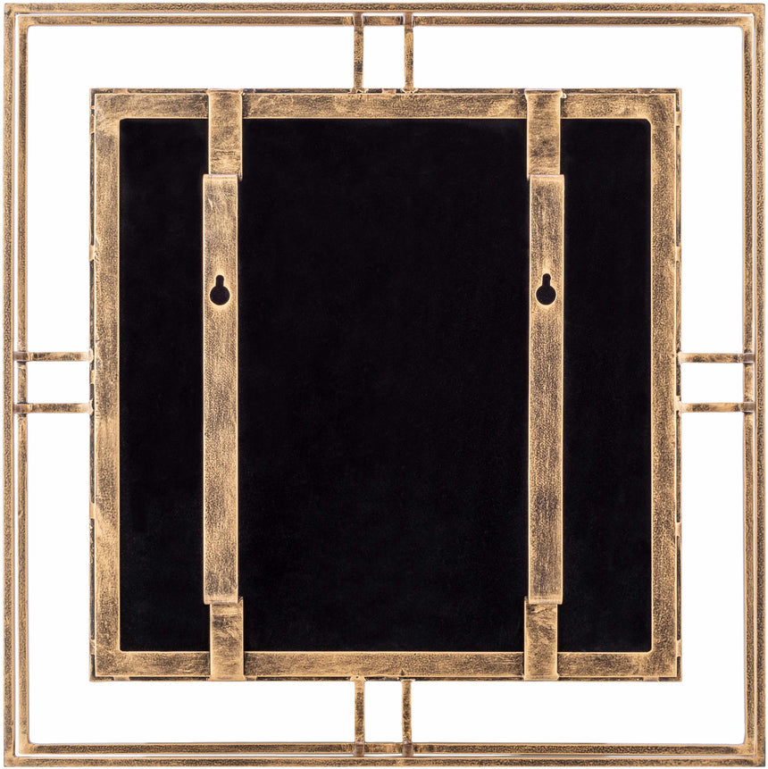 Entablado Gold Iron Wall Mirror