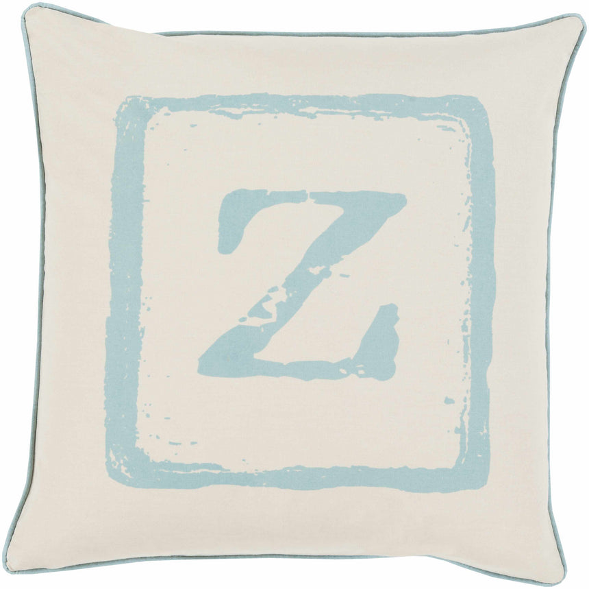 Fallowfield Letter Z Throw Pillow - Clearance