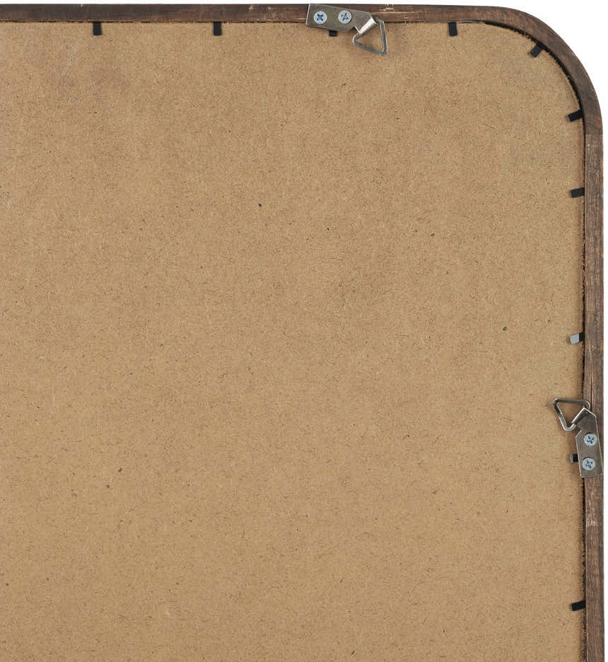 Formignana Dark Brown Circular Wall Mirror