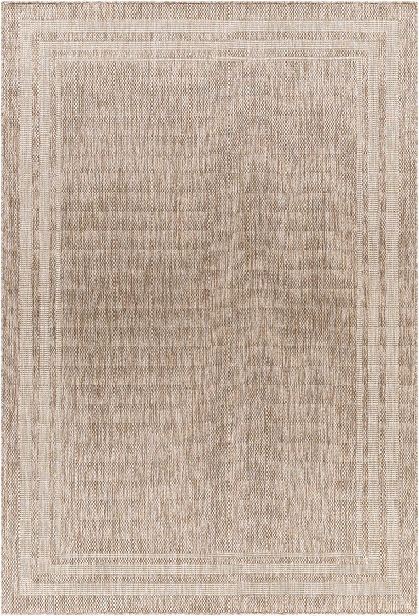 Teja Tan Indoor & Outdoor Rug - Clearance