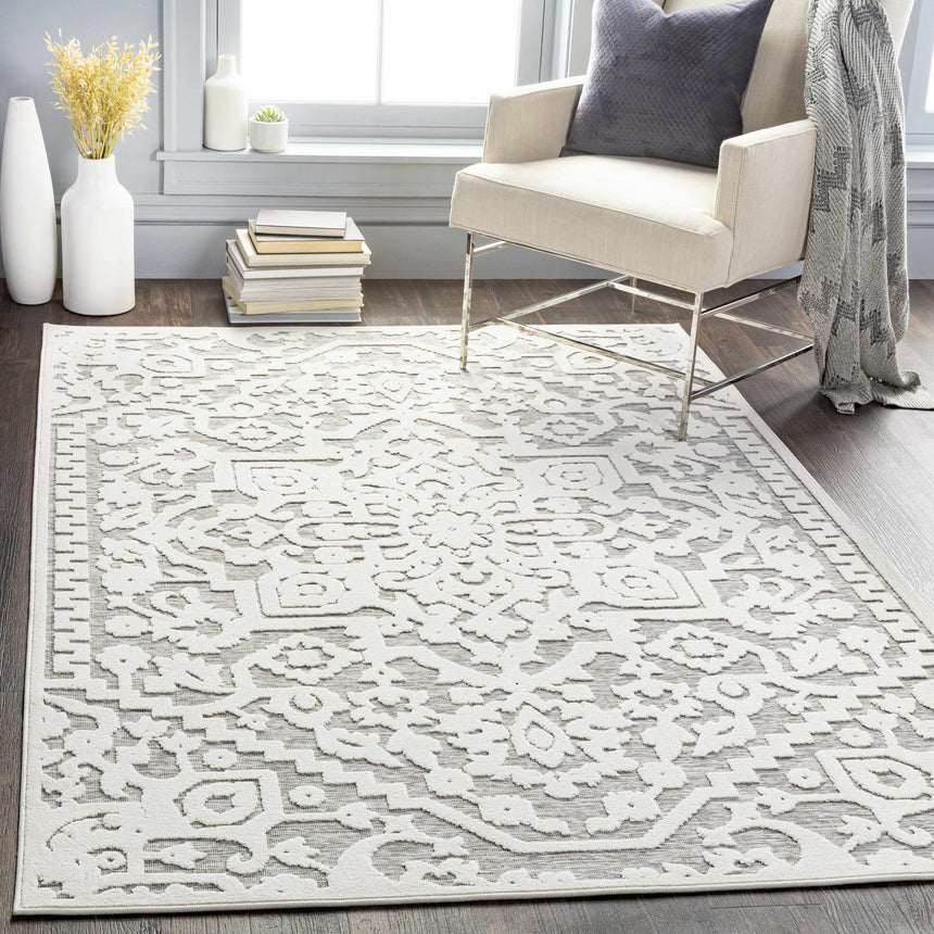 Floraville 3D Outdoor Area Rug - Clearance