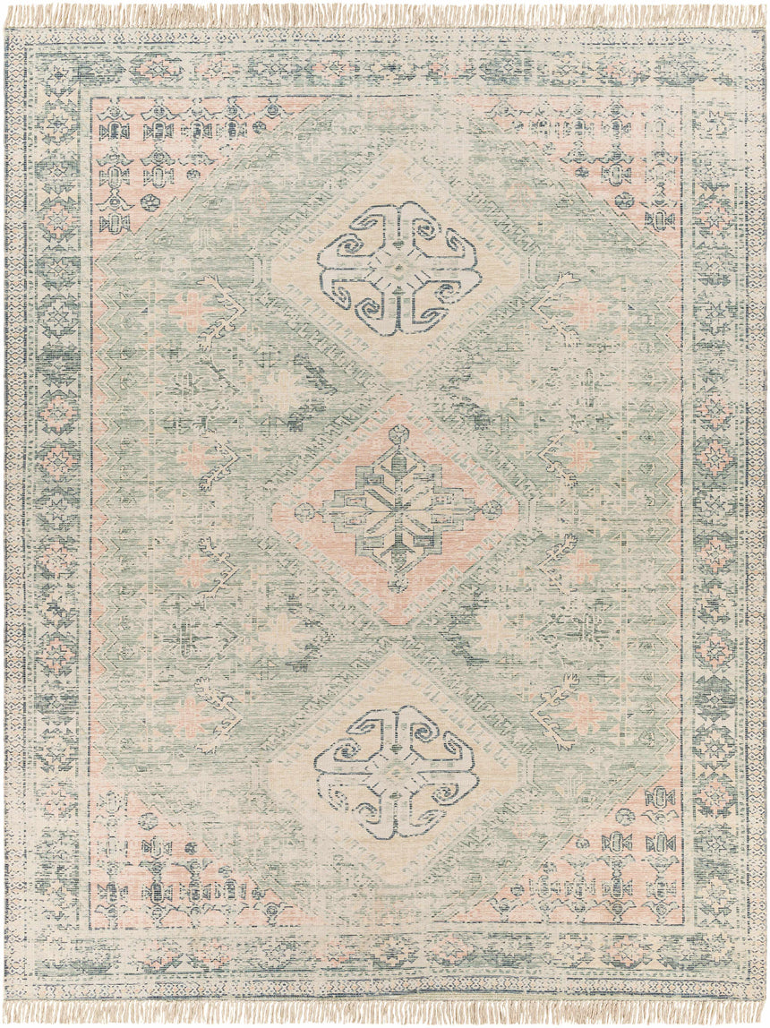 Foraker Sage Green Cotton Rug
