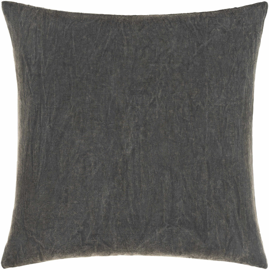 Frye Charcoal Square Throw Pillow - Clearance