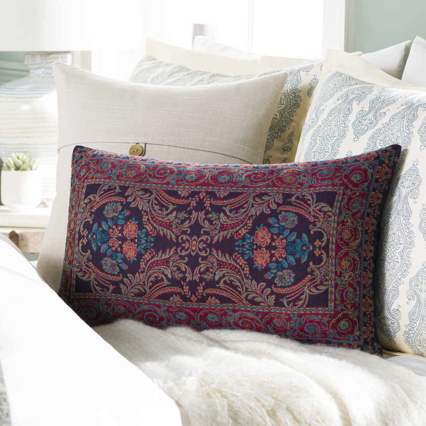 Glandwr Persian Pattern Lumbar Pillow