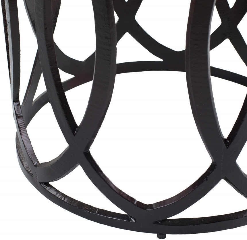 Glomfjord Black End Table - Clearance