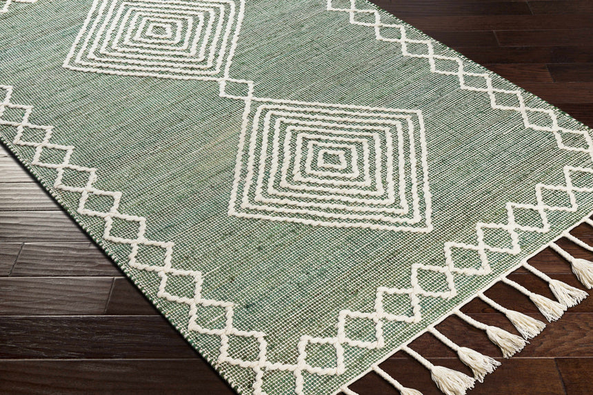 Guiuan Tasseled Jute&Wool Rug - Clearance