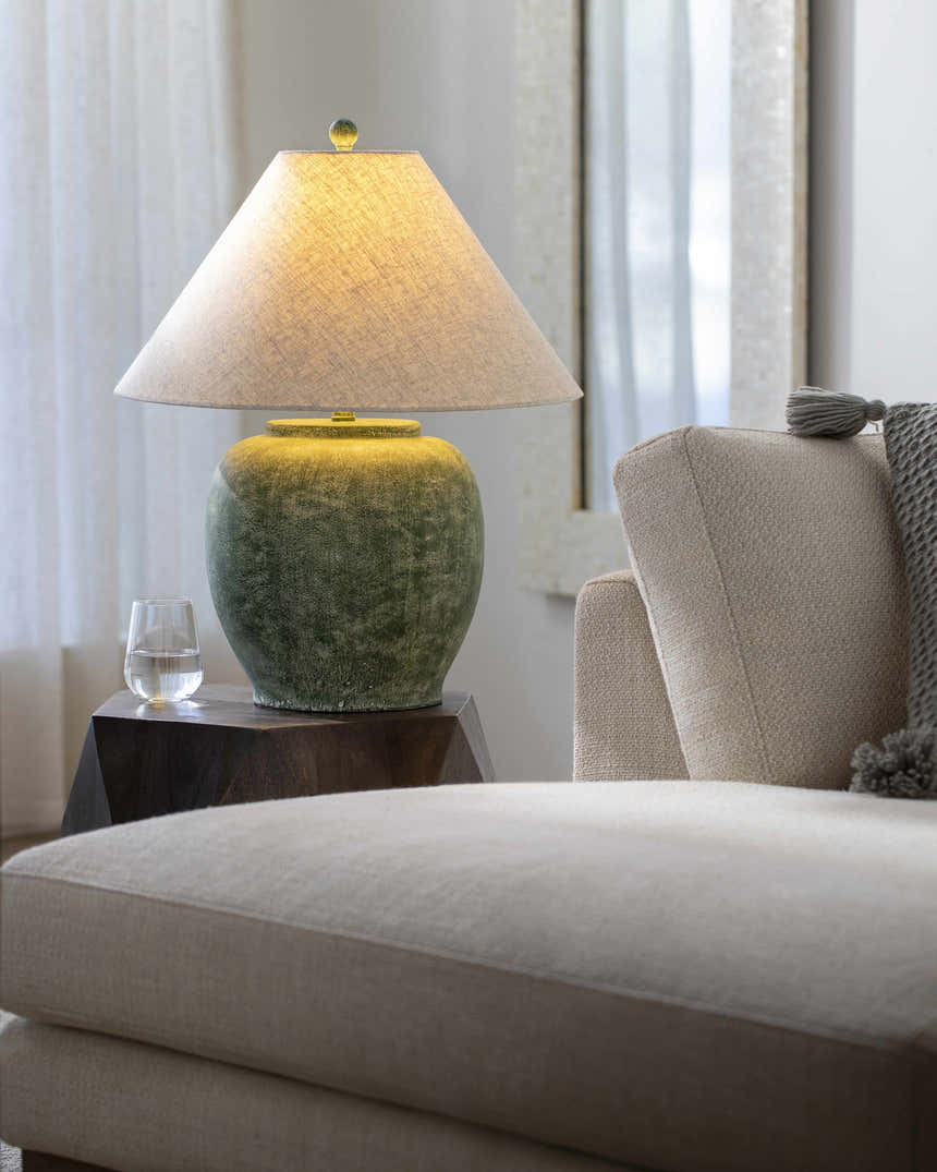 Gurgurnica Green Table Lamp