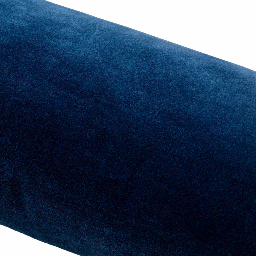 Asta Navy Bolster Pillow Cover