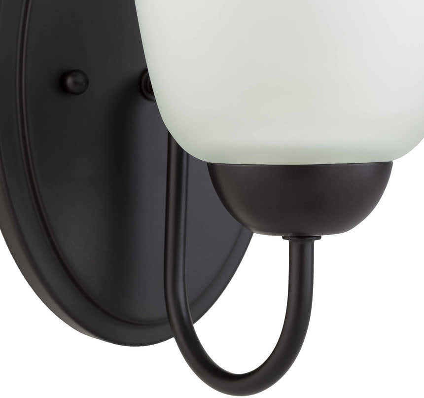 Heysham Black Iron Wall Sconce - Clearance