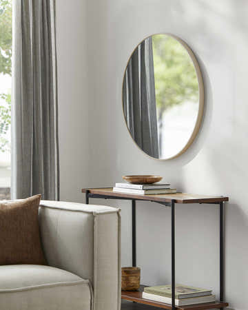 Wiesbaden Dark Red Mirror - Clearance
