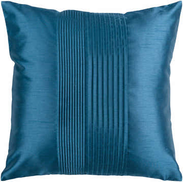 Hiltons Deep Teal Square Throw Pillow