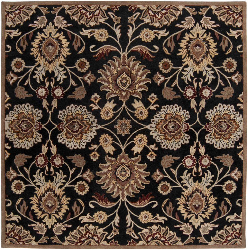 Conesus 1053 Hand Tufted Black Wool Rug