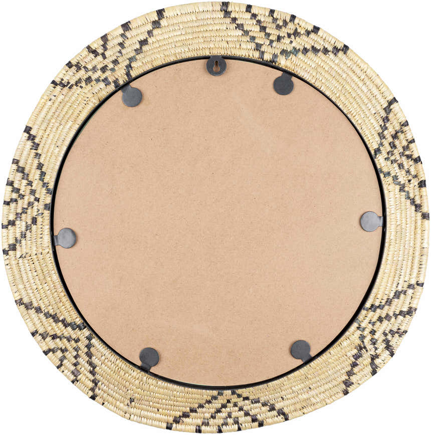 Ipilan Moonj Grass Starburst Round Mirror - Clearance