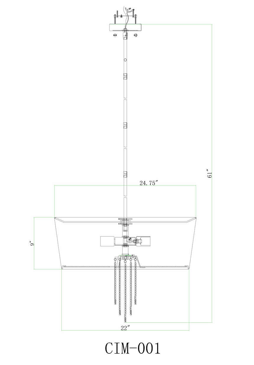 Jindalee Ceiling Light - Clearance