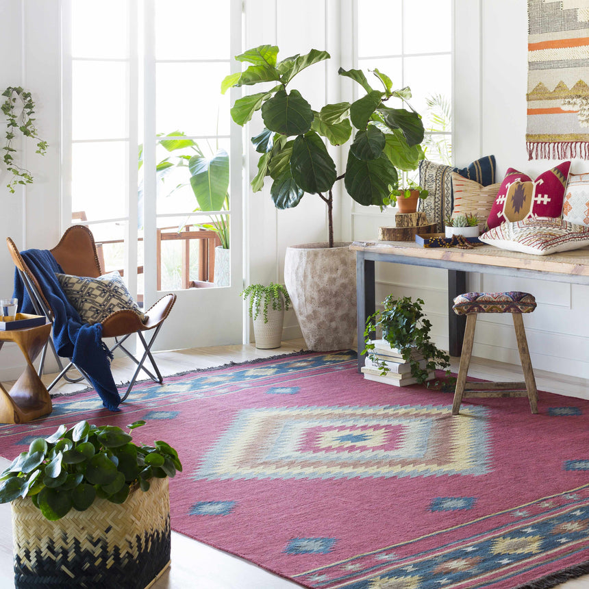 Pervomayka Navy Throw Blanket