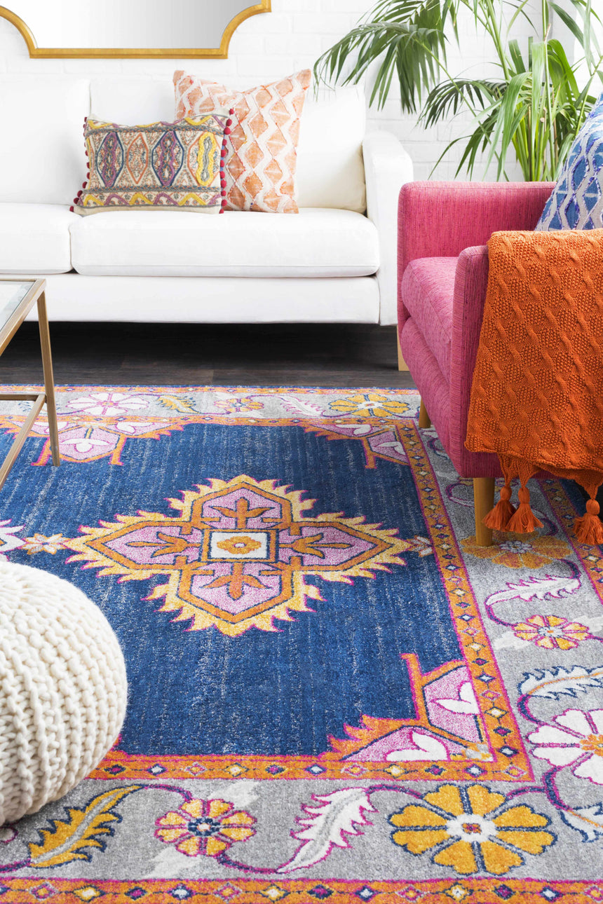 Kaitlyn Navy Area Rug