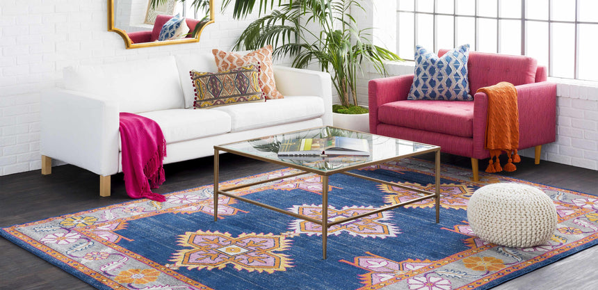 Kaitlyn Navy Area Rug