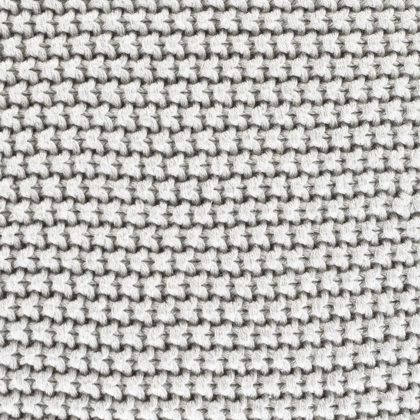 Kauswagan Light Gray Square Throw Pillow - Clearance