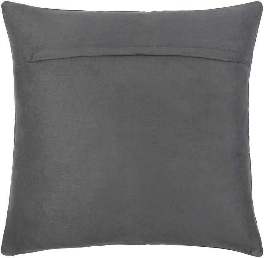 Kaytazdere Charcoal Square Throw Pillow - Clearance
