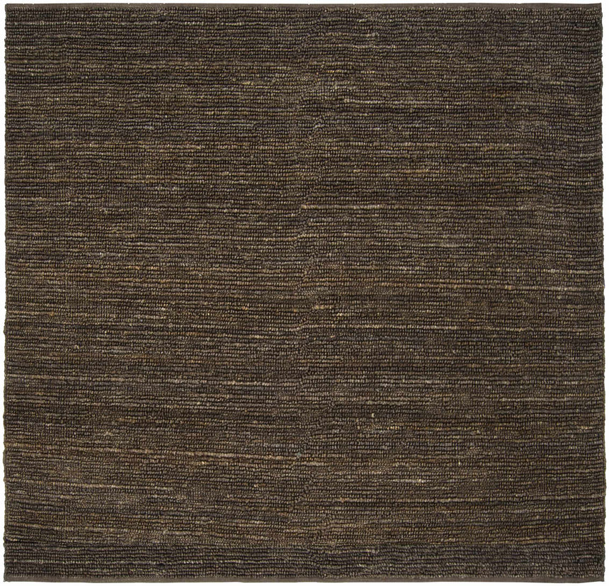 Glover Brown Braided Jute Carpet - Clearance